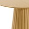 Homeroots 52" Brown Solid Wood Pedestal Base Round Top Dining Table 721012 - alternate 2