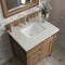 James Martin Vanities Brittany 30" Single Vanity, Saddle Brown, w/ 3 CM Siberian Silestone Top 650-V30-SBR-3SFR - alternate 2