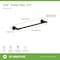 Symmons Dia 24in Towel Bar with Mounting Hardware 353TB-24-MB - alternate 2