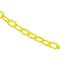 Mr. Chain 1" x 25' Yellow Plastic Safety Chain 10002-25 - alternate 1