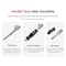 Tekton 1/4 Inch Drive x 3 Inch Flex Head Quick-Release Stubby Ratchet with Handle Tang SRH38003 - alternate 3