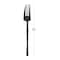 Smarty Had A Party Solid Black Moderno Disposable Plastic Dessert Forks, 240PK 9340BK-SF-CASE - alternate 2