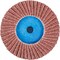 Pferd 3'' POLIFAN Mini Flap Disc - Flat - Aluminum Oxide - 40 Grit 42808 - alternate 2