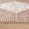 World Rug Gallery Geometric Stripe Area Rug 2 ft x 3 ft Beige WR150BEIGE2X3 - alternate 3