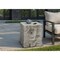 Monarch Specialties Accent Table 25"h, Indoor or Outdoor, Nightstand, Side Table, Square, Grey, Modern I 4110 - alternate 2
