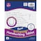 Pacon Multi-Sensory Ruled Handwriting Tablet, Student, White P2469 - alternate 1