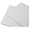 Homeroots 18" Set of Four White Faux Leather Placemats 653658 - alternate 1