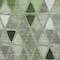 Homeroots 8' X 10' Green And Fern Green Geometric Washable Indoor Outdoor Area Rug 583013 - alternate 2