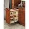Rev-A-Shelf Maple Wood; Steel, Natural Maple, 11 in W, 25.5 in H, 22.5 in D 448-BC-11C - alternate 2