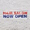 Signmission Hair Salon Now Open, 48 Inch x 120 Inch, Vinyl Banner B-120-30689 - alternate 2