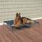 Guardian Gear Pet Cot, 48 in L, 36 in W, Polyester Cover, Blue ZW9023 24 19 - alternate 2