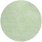 Homeroots 8' Mint Green And Ivory Round Abstract Washable Indoor Outdoor Area Rug 599738 - alternate 2