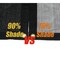 Mytee Products 8ft x 10ft Black Mesh Tarp, 90% Shade, Greenhouse Covers Sunblock Shade Cloth Screen MT90-8x10 - alternate 2