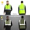 Protectx Winter Safety Vest, Class 2 High Visibility with Pockets, Green ST-WV300D-GNBK-M - alternate 2