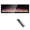 Edendirect 60 in. Wall Mount Electric Fireplace with remote and multi color flame & emberbed ZR-W1769103306 - alternate 1
