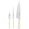 Martha Stewart Everyday Keswick 3 Piece Cutlery and Sheath Set in Linen 141044.03 - alternate 1