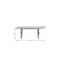 Homeroots 72" Natural Wood Double Pedestal Base Dining Table 630378 - alternate 2