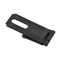 Prime-Line Door and Gate Double Safety Hasp Hinge Latch with Fixed Staple 3-1/2 inch with Screws Matte Black U 117138 - alternate 2