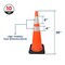 Interstate Safety 36 Inch PVC 10lbs Traffic Cone with Dual- Reflective Bands - Orange 50036 - alternate 2