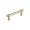 Amerock Destine 3-3/4 inch 96mm Center-to-Center Golden Champagne Cabinet Pull BP36858BBZ - alternate 1