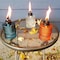 Tiki Assorted Glass 5.8 in. Carved Tabletop Torch 1 pc 1121094 - alternate 3