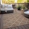 Homeroots 5' X 8' Brown Copper And Beige Geometric Washable Indoor Outdoor Area Rug 594738 - alternate 2