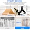 Simple Deluxe YSSOA Plastic Hangers, Clothes Hangers with Non-Slip Hooks, Black, 20PK HKHANGPLASTC20BLK - alternate 3