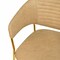 Leisuremod Bella Collection Modern Dining Chair in Taupe, 4PK BC21TP4 - alternate 2