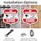 Signmission No Trespassing Sign This Property Is Pro, 6 inch X 6 inch, Plastic Sign, 2PK SHI-P-2PACK-6-425 - alternate 2