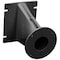 Deejay Led High frequency acoustic waveguide for bolt on drivers with 2-in Throat BLACK TBH2LINEARRAYBK - alternate 2
