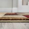 Jonathan Y Kehoe Retro Diamonds Geometric Red/Brown/Cream 5 ft. x 8 ft. Area Rug UNQ101B-5 - alternate 2