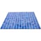 Apollo Tile Celestial 12 in. x 12 in. Glossy Azure Blue Glass Mosaic Wall and Floor Tile 20 sq. ft./case, 20PK APLST88BL537A - alternate 2