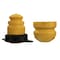 Ford GM Style Stud Mount, Polyurethane, Yellow, With 2 Front And 2 Rear Jounce Bump Stops M-5570-A - alternate 2