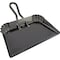 Simple Spaces Dustpan, 17-3/4 in L, 17 in W, Steel, Black DL-5006 - alternate 1