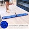 Bison Life 48 Inch X-Large Loop End Microfiber Dust Mop, Slide on Connection, Commercial-Grade, Washable, Blue KHES-LEBDM-48 - alternate 2