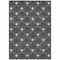 Homeroots 5' X 8' Black Gray And Ivory Geometric Washable Indoor Outdoor Area Rug 594684 - alternate 2