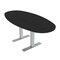 Skutchi Designs 6 Person Conference Table With Power Unit | 6' Boval Table | Harmony Series HAR-BOVL-36X72-T-U999ST19-NA - alternate 1