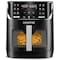 Gourmia Black/Silver 8 qt Programmable Digital Air Fryer GAF824 - alternate 3
