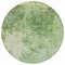 Homeroots 8' Fern Green And Artichoke Green Round Abstract Washable Indoor Outdoor Area Rug 582946 - alternate 2