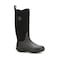 Muck Boot Co Women's Hale Tall Rubber Boot, Plain Toe, 15 in Height, Black, 8 HAW-000-BLK-080 - alternate 1