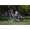 Picnic Time Family Of Brands Arizona Cardinals - Outdoor Rocking Camp Chair, (Black) 805-01-175-014-2 - alternate 2
