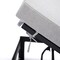 Leisuremod Chelsea Modern Outdoor Chaise Lounge Chair With Light Grey Cushions CLBL-77LGR2 - alternate 2
