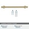 Amerock Winsome 6-5/16 inch 160mm Center-to-Center Golden Champagne Cabinet Pull BP36771BBZ - alternate 3