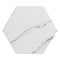 Andova Tiles Porlan 8-in. x 9-in. Hexagon Marble Look Matte Porcelain Wall & Floor Tile (9.9 Square Feet Per Box) ANDPOR1260 - alternate 2