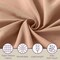 Lavish Home Bed Sheets 4-Piece Microfiber Full-Size Sheet Set 2 Standard Pillowcases, Flat, and Fitted Sheets 66-MF75S-F-TAU - alternate 2