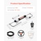 Vevor 90HP Hydraulic Outboard Steering Kit Marine Boat Hydraulic Steering System NR90 - alternate 2