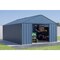 Arrow Classic 12 x 17 x 8 ft Blue Grey Steel Storage Shed CLG1217BG - alternate 2