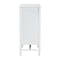 Baxton Studio Brantley Spindle Chest with Four Drawers, White 272-14812-ZORO - alternate 4