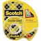 Scotch Double Sided Tape, Permanent, 1/2x450 in. 137 - alternate 1