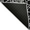 Homeroots 8' X 10' Black And Ivory Geometric Washable Indoor Outdoor Area Rug 595058 - alternate 3
